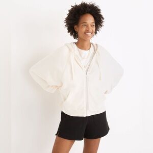 Madewell Airyterry Cocoon Hoodie Sweatshirt XXS